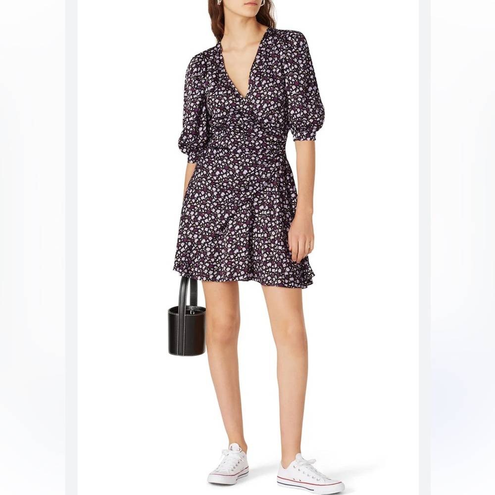 🔥Chint & Parker Gabriel Floral V-Neck Dress US 6 M EUC